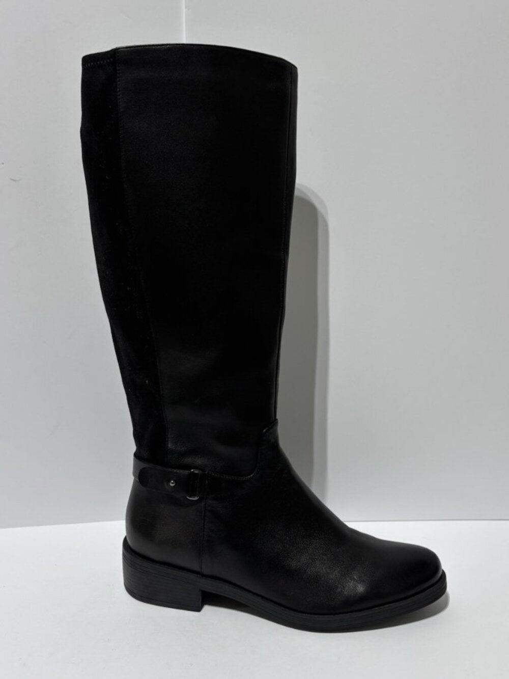 Vaneli Women’s Rance Black Knee High Boots, Size 9 Wide